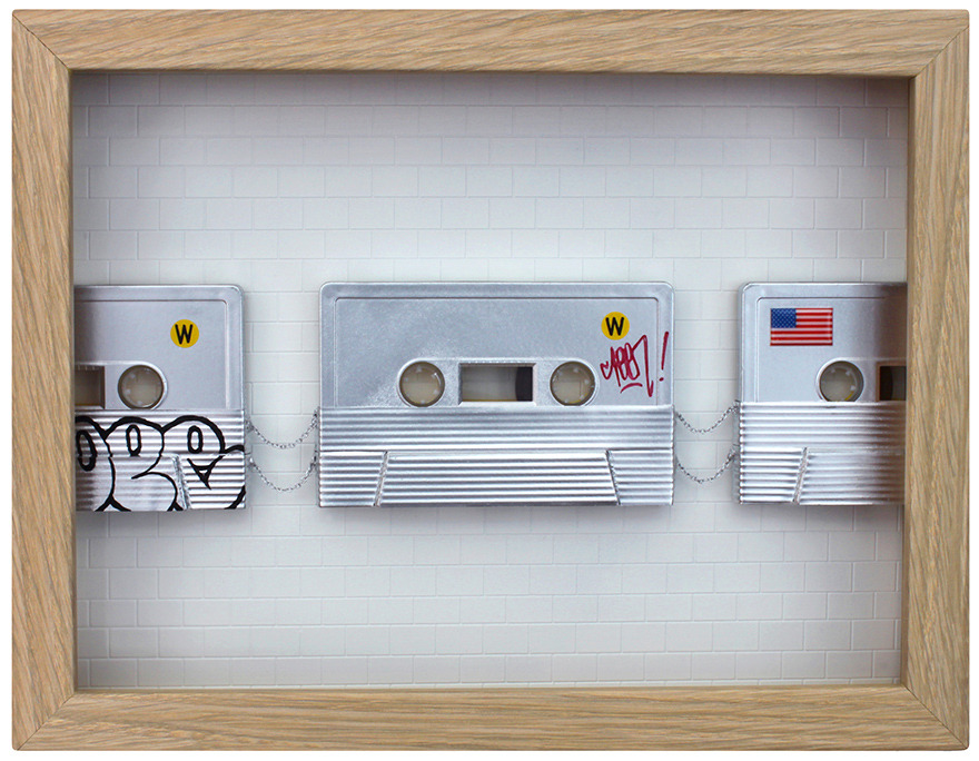 cassette tape art