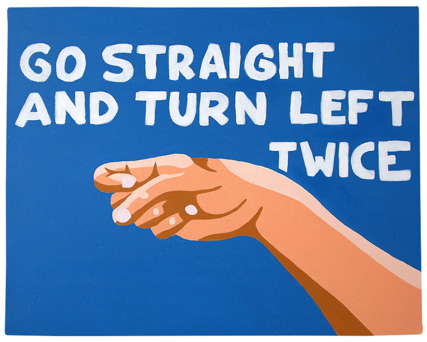 go straight